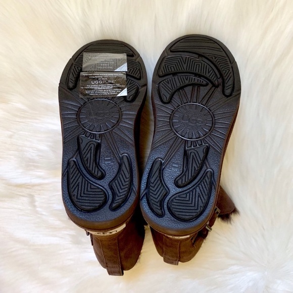 UGG Chocolate Renley II Boots - Picture 8 of 8